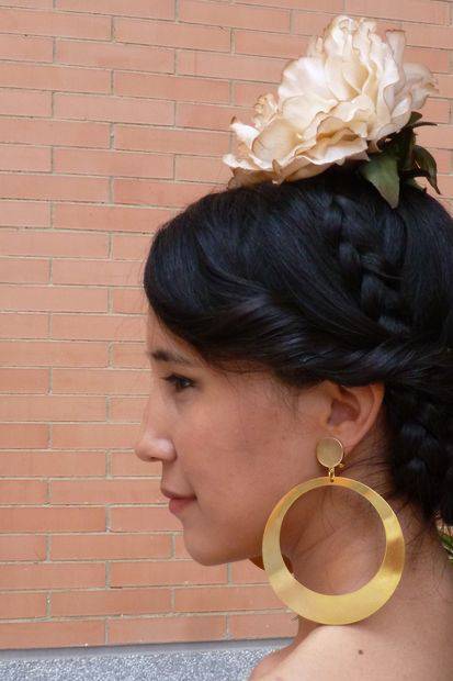 15 peinados y recogidos de flamenca para la feria de abril  Salon Secret
