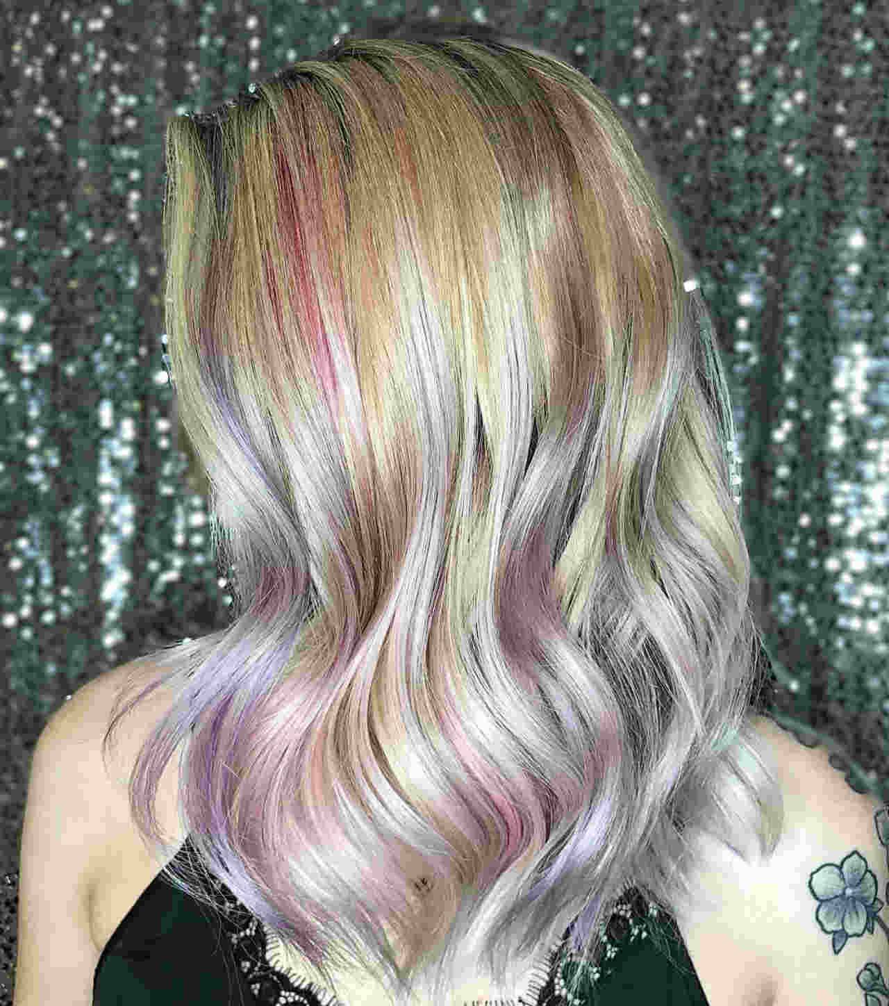 ¡El maquillaje llega al cabello! Y estas 4 coloraciones pastel lo demuestran