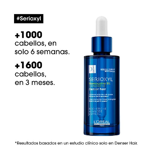 Sérum Denser Hair para pelo afinado