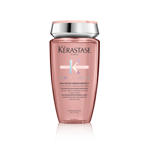 Champú cabello coloreado sensibilizado o dañado de medio a grueso Bain Riche Chroma Respect