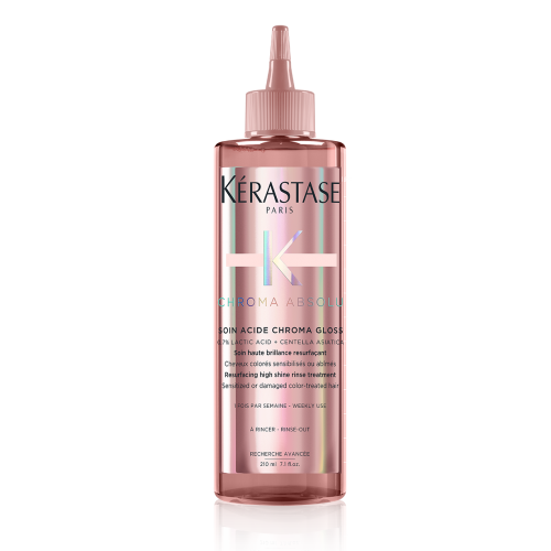 Tratamiento restaurador de brillo intenso para pelo teñido Soin Acide Chroma Gloss